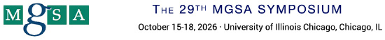 The 29th MGSA Symposium