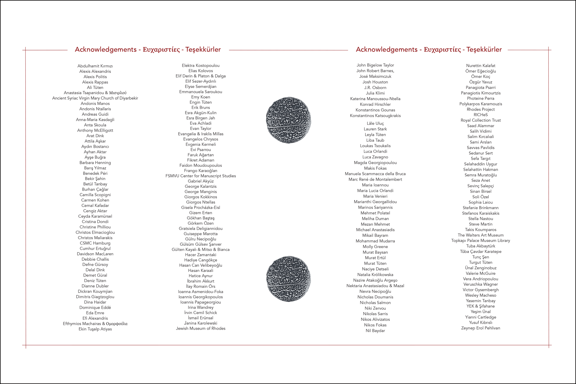 Acknowledgements