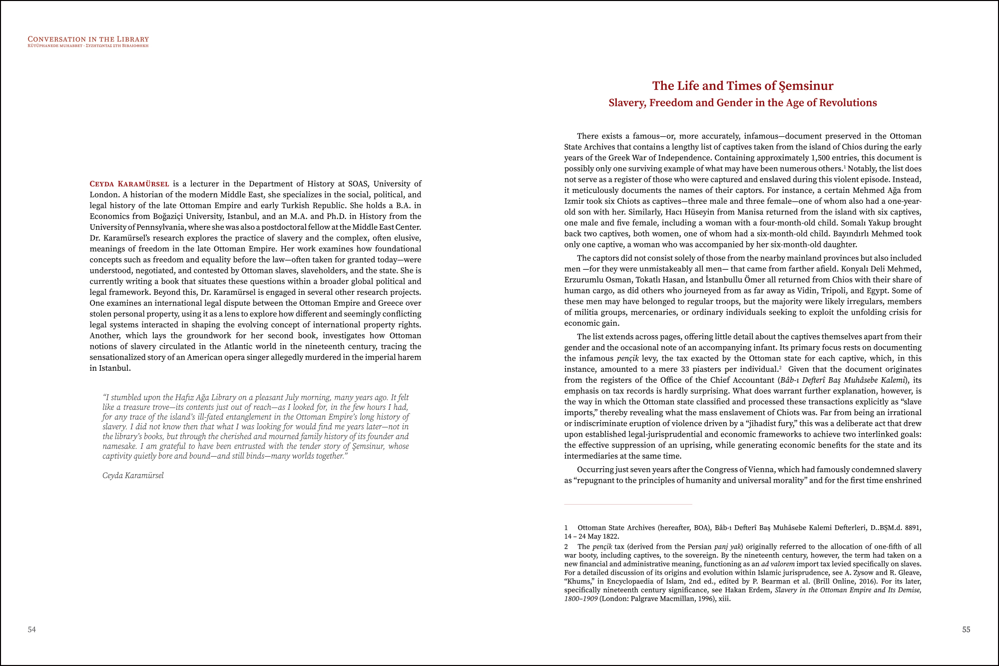 Ceyda Karamürsel - The Life and Times of Şemsinur: Slavery, Freedom and Gender in the Age of Revolutions